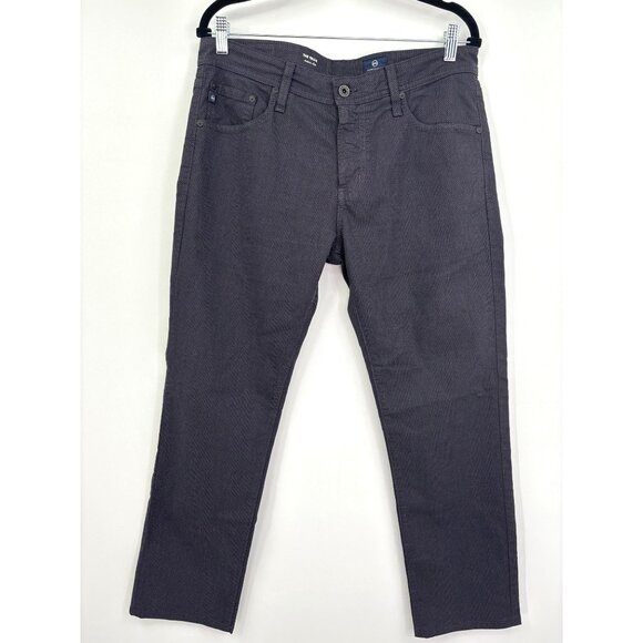 AG Adriano Goldschmied The Tellis Modern Slim Pant Bluish Gray 33X28 - Picture 1 of 5